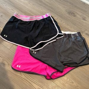 Lot of 3 Under Armour Women’s Athletic Shorts